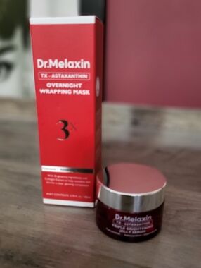 NEW SEALED DR MELAXIN ASTAXANTHIN BRIGHTENING DUO MASK/JELLY